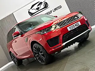Used 2019 Land Rover Range Rover Sport Hse Red - Interior and Exterior details 14