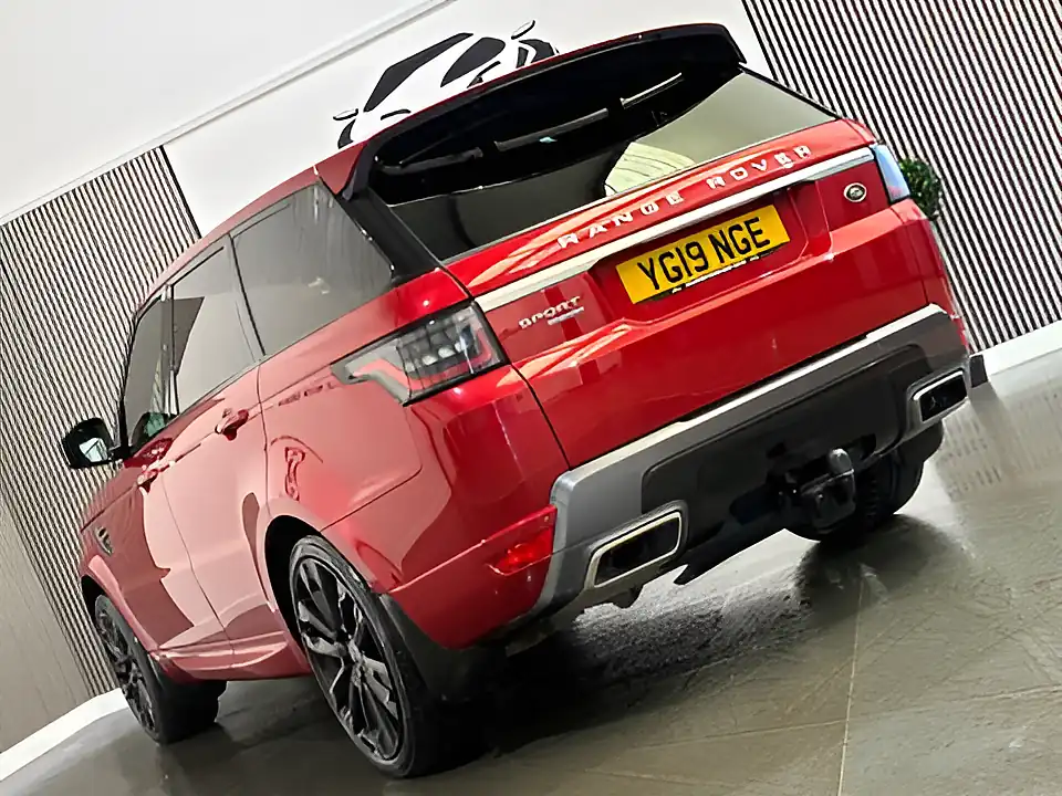 Used 2019 Land Rover Range Rover Sport Hse Red - Interior and Exterior details 17