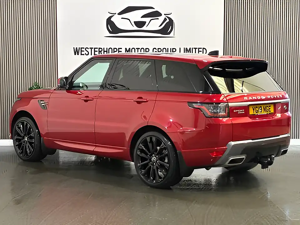 Used 2019 Land Rover Range Rover Sport Hse Red - Interior and Exterior details 2