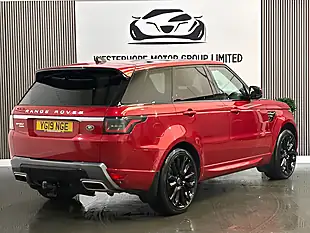 Used 2019 Land Rover Range Rover Sport Hse Red - Interior and Exterior details 4