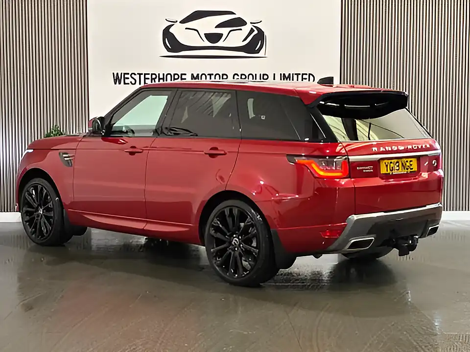 Used 2019 Land Rover Range Rover Sport Hse Red - Interior and Exterior details 6