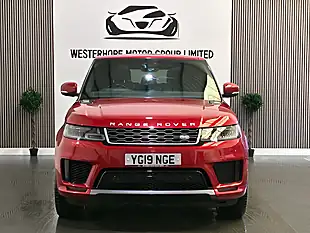 Used 2019 Land Rover Range Rover Sport Hse Red - Interior and Exterior details 7