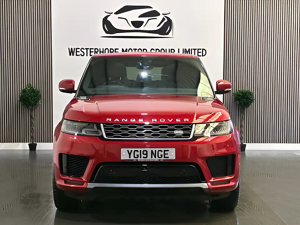 Used 2019 Land Rover Range Rover Sport Hse Red - Interior and Exterior details 7