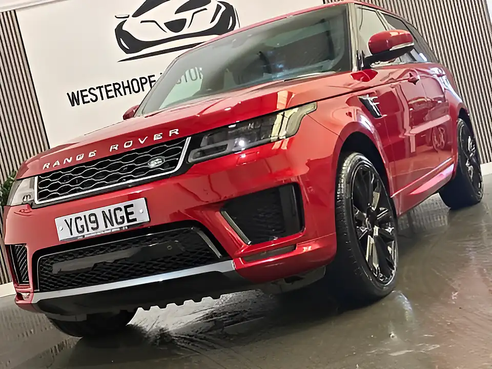 Used 2019 Land Rover Range Rover Sport Hse Red - Interior and Exterior details 8
