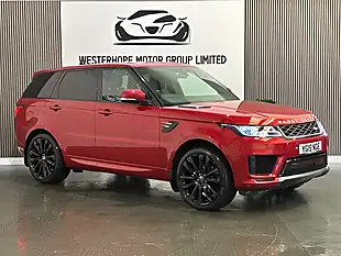 Used 2019 Land Rover Range Rover Sport Hse Red - Interior and Exterior details 9