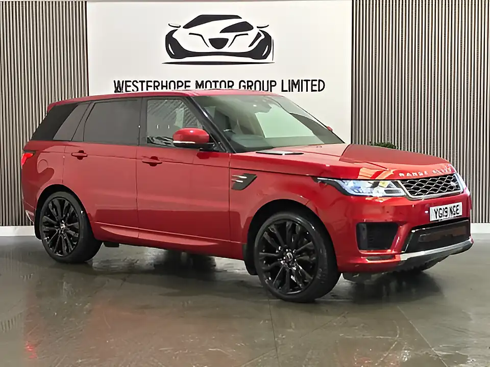 Used 2019 Land Rover Range Rover Sport Hse Red - Interior and Exterior details 9