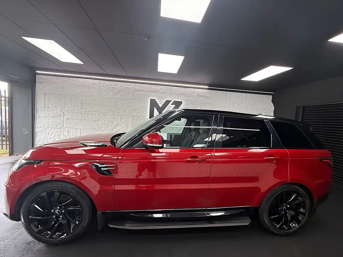 Used 2019 Land Rover Range Rover Sport Hse Red - Interior and Exterior details 12