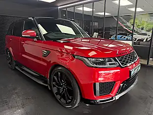 Used 2019 Land Rover Range Rover Sport Hse Red - Interior and Exterior details 6