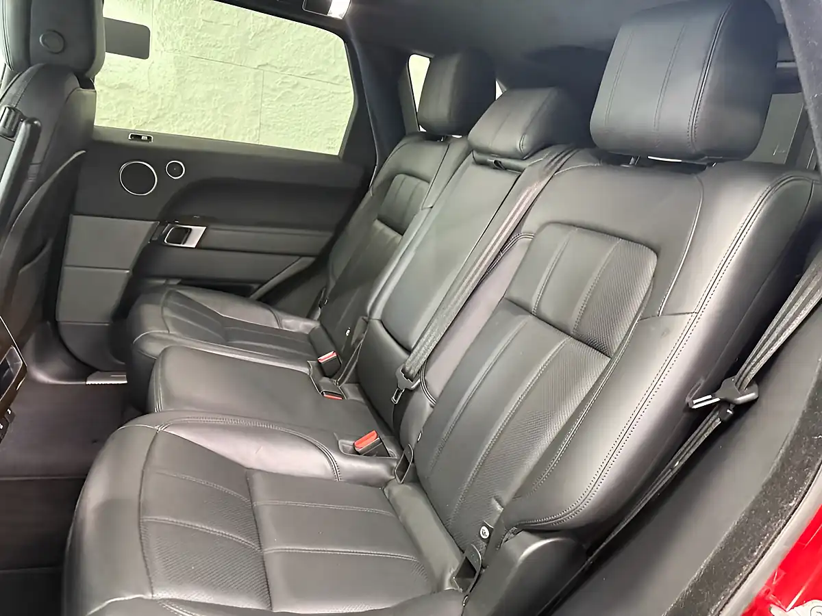 Used 2019 Land Rover Range Rover Sport Hse Red - Interior and Exterior details 9