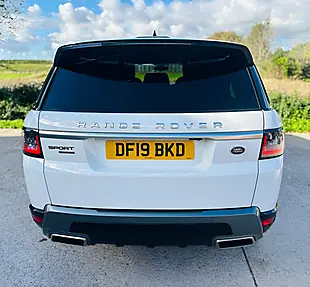 Used 2019 Land Rover Range Rover Sport Hse White - Interior and Exterior details 11