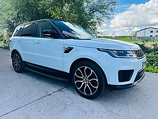 Used 2019 Land Rover Range Rover Sport Hse White - Interior and Exterior details 8