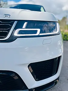 Used 2019 Land Rover Range Rover Sport Hse White - Interior and Exterior details 9