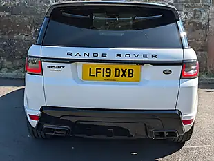 Used 2019 Land Rover Range Rover Sport Hse White - Interior and Exterior details 5