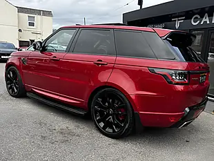 Used 2019 Land Rover Range Rover Sport Hst Firenze Red - Interior and Exterior details 4