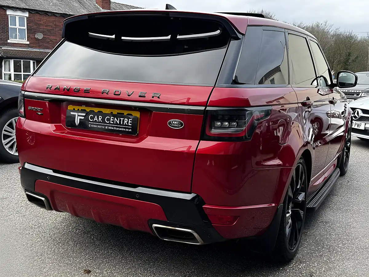 Used 2019 Land Rover Range Rover Sport Hst Firenze Red - Interior and Exterior details 8