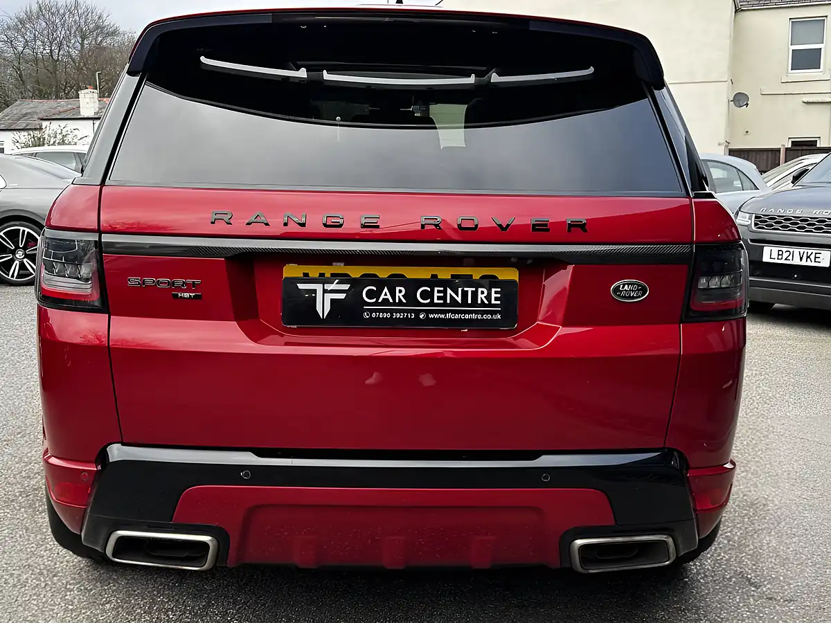 Used 2019 Land Rover Range Rover Sport Hst Firenze Red - Interior and Exterior details 9