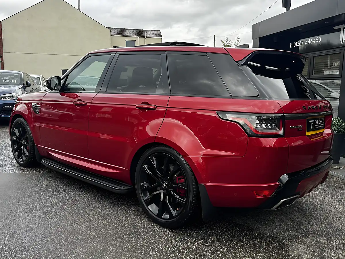 Used 2019 Land Rover Range Rover Sport Hst Firenze Red - Interior and Exterior details 7