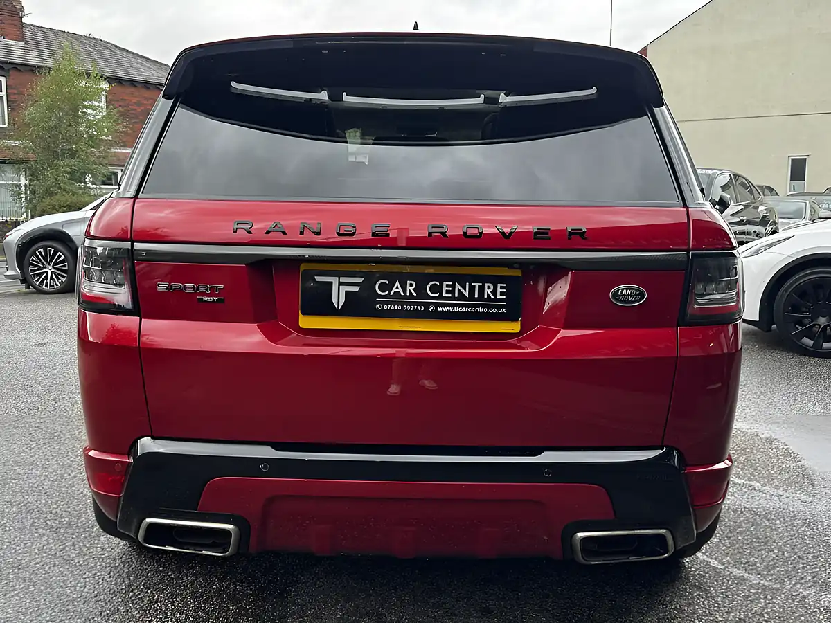 Used 2019 Land Rover Range Rover Sport Hst Firenze Red - Interior and Exterior details 9