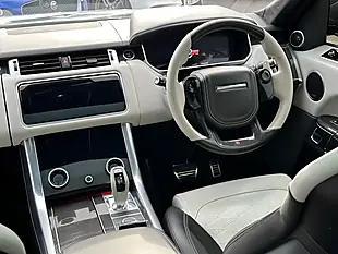 Used 2019 Land Rover Range Rover Sport Svr Black - Interior and Exterior details 11