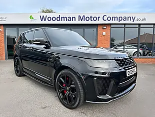 Used 2019 Land Rover Range Rover Sport Svr Black - Interior and Exterior details 5