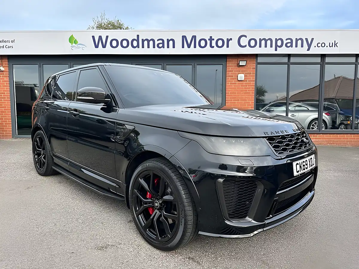 Used 2019 Land Rover Range Rover Sport Svr Black - Interior and Exterior details 5