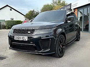 Used 2019 Land Rover Range Rover Sport Svr Black - Interior and Exterior details 7