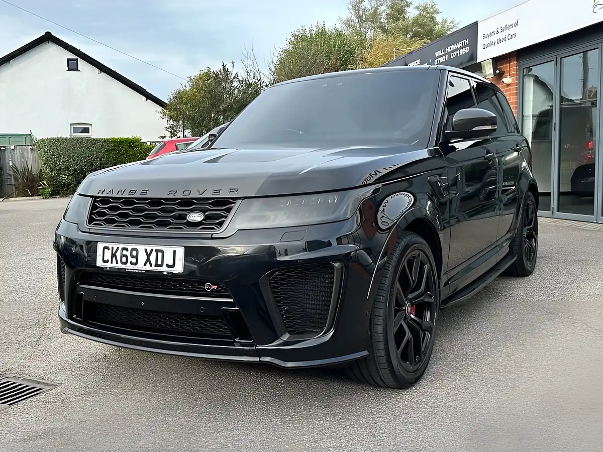 Used 2019 Land Rover Range Rover Sport Svr Black - Interior and Exterior details 7