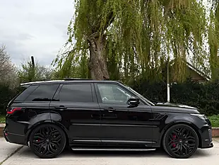 Used 2019 Land Rover Range Rover Sport Svr Black - Interior and Exterior details 10