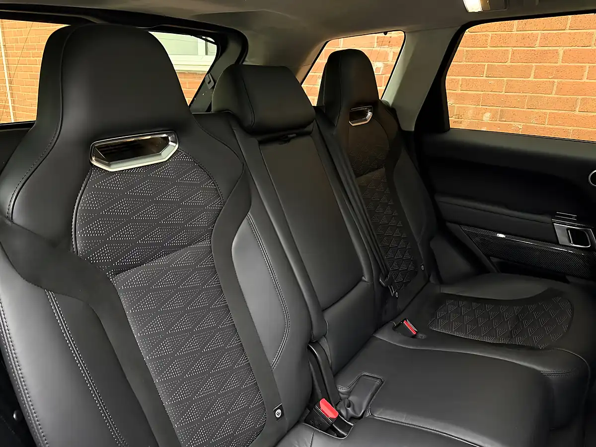Used 2019 Land Rover Range Rover Sport Svr Black - Interior and Exterior details 12