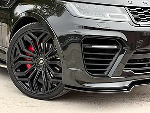 Used 2019 Land Rover Range Rover Sport Svr Black - Interior and Exterior details 15