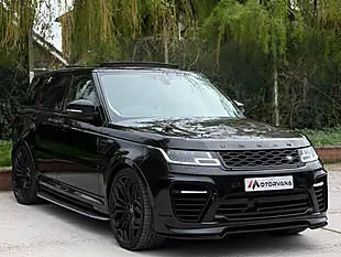 Used 2019 Land Rover Range Rover Sport Svr Black - Interior and Exterior details 6