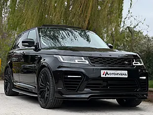 Used 2019 Land Rover Range Rover Sport Svr Black - Interior and Exterior details 7