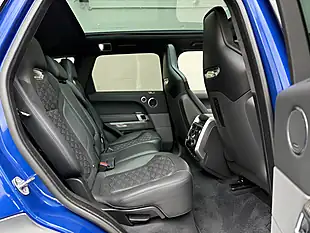 Used 2019 Land Rover Range Rover Sport Svr Blue - Interior and Exterior details 12