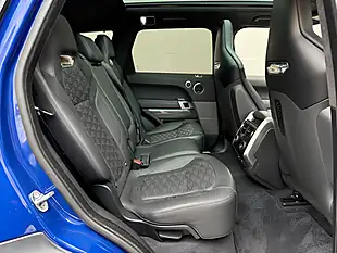 Used 2019 Land Rover Range Rover Sport Svr Blue - Interior and Exterior details 13