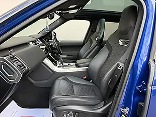 Used 2019 Land Rover Range Rover Sport Svr Blue - Interior and Exterior details 14