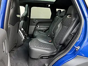 Used 2019 Land Rover Range Rover Sport Svr Blue - Interior and Exterior details 15