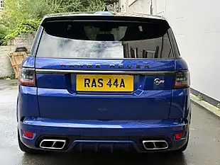 Used 2019 Land Rover Range Rover Sport Svr Blue - Interior and Exterior details 8