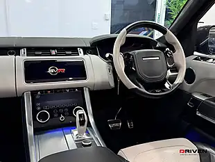 Used 2019 Land Rover Range Rover Sport Svr Blue - Interior and Exterior details 14