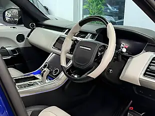 Used 2019 Land Rover Range Rover Sport Svr Blue - Interior and Exterior details 16