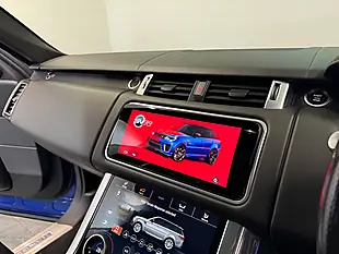 Used 2019 Land Rover Range Rover Sport Svr Blue - Interior and Exterior details 12