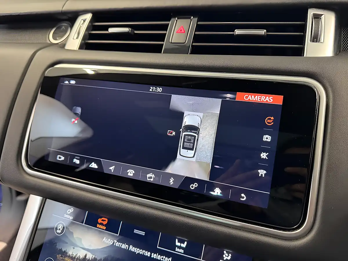 Used 2019 Land Rover Range Rover Sport Svr Blue - Interior and Exterior details 13