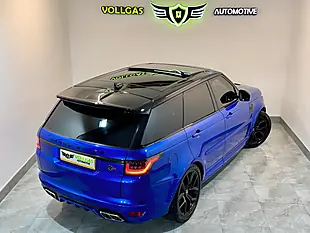 Used 2019 Land Rover Range Rover Sport Svr Blue - Interior and Exterior details 6