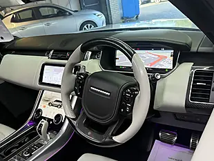 Used 2019 Land Rover Range Rover Sport Svr Carbon Edition Silver - Interior and Exterior details 13