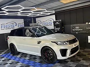 Used 2019 Land Rover Range Rover Sport Svr Carbon Edition Silver - Interior and Exterior details 3