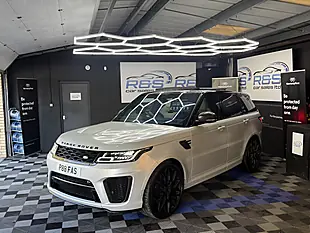Used 2019 Land Rover Range Rover Sport Svr Carbon Edition Silver - Interior and Exterior details 7