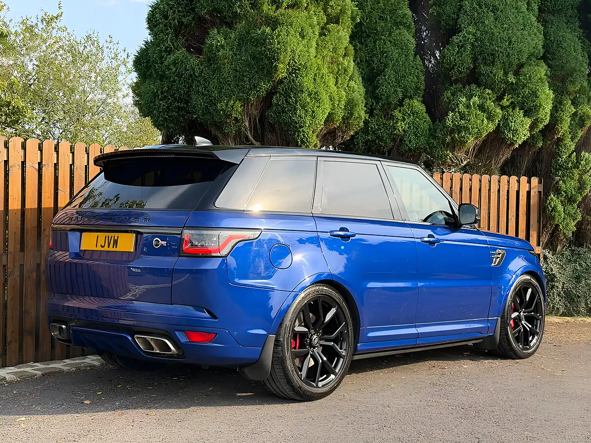 Used 2019 Land Rover Range Rover Sport Svr Estoril Blue - Interior and Exterior details 10