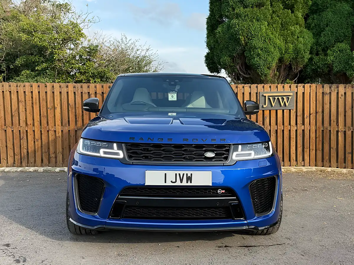 Used 2019 Land Rover Range Rover Sport Svr Estoril Blue - Interior and Exterior details 12