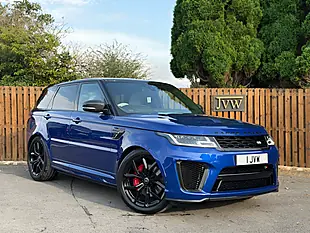 Used 2019 Land Rover Range Rover Sport Svr Estoril Blue - Interior and Exterior details 18