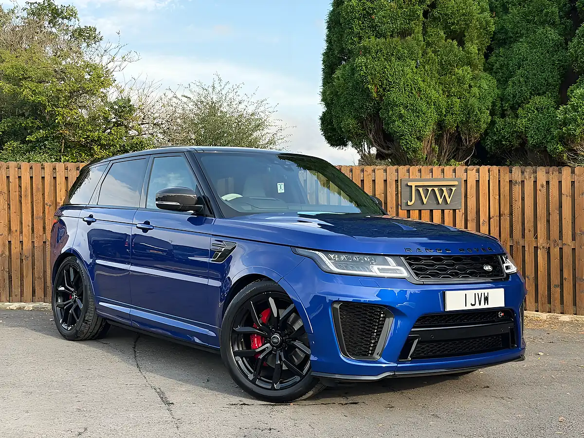 Used 2019 Land Rover Range Rover Sport Svr Estoril Blue - Interior and Exterior details 18