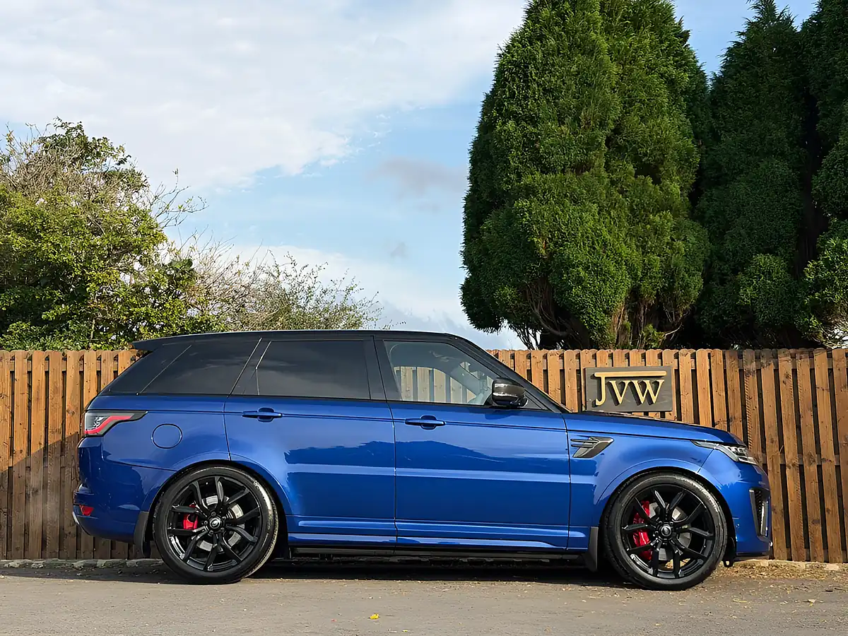 Used 2019 Land Rover Range Rover Sport Svr Estoril Blue - Interior and Exterior details 2